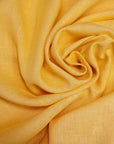 Luca - S Natural Pure 100% Linen Soft Fabric Goldenrod Color - Luca - S Yarns