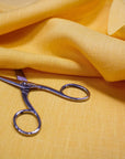 Luca - S Natural Pure 100% Linen Soft Fabric Goldenrod Color - Luca - S Yarns