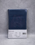 Luca - S Natural Pure 100% Linen Soft Fabric Navy Color - Luca - S Yarns