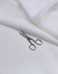 Luca - S Natural Pure 100% Linen Soft Fabric White Color - Luca - S Yarns