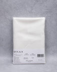 Luca - S Natural Pure 100% Linen Soft Fabric White Color - Luca - S Yarns