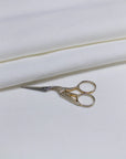 Luca - S Natural Pure 100% Linen Soft Fabric White Color - Luca - S Yarns