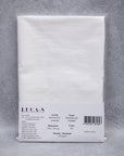 Luca - S Natural Pure 100% Linen Wrinkled Fabric Natural White Color - Luca - S Yarns