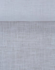 Luca - S Natural Pure 100% Linen Wrinkled Fabric Natural White Color - Luca - S Yarns