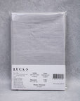 Luca - S Natural Pure Linen Wrinkled Fabric Grey Color - Luca - S Yarns