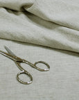 Luca - S Natural Pure Linen Wrinkled Fabric Rustic Color - Luca - S Yarns
