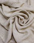 Luca - S Natural Pure Linen Wrinkled Fabric Rustic Color - Luca - S Yarns