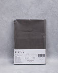 Luca - S Pure Natural 100% Linen Soft Fabric Ash Grey Color - Luca - S Yarns