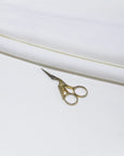 Luca - S Pure Natural Linen Wrinkled Fabric Chalk Color - Luca - S Yarns