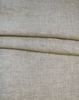 Luca - S Pure Natural Linen Wrinkled Fabric Light Grey Color - Luca - S Yarns