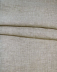 Luca - S Pure Natural Linen Wrinkled Fabric Light Grey Color - Luca - S Yarns