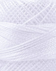 Pack of 10 Pearl Cotton Luca - S Color White, Art. 87 - Embroidery Threads - Luca - S Yarns