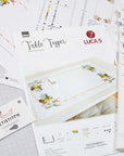 Table Topper - Cross Stitch Kit Table Cloth, FM026 - Luca - S Yarns