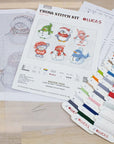 Toys Cross Stitch Kit Luca - S - Winter Toys, JK034 - Luca - S Yarns