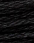 12 Pack of Stranded Cotton Luca - S - BLACK / DMC 310 / Anchor 403 - Luca - S Yarns