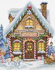 Cross Stitch Kit Luca-S - Santa’S Shop , B1435