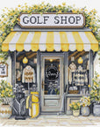 Cross Stitch Kit Luca-S - Golf Shop, B1438