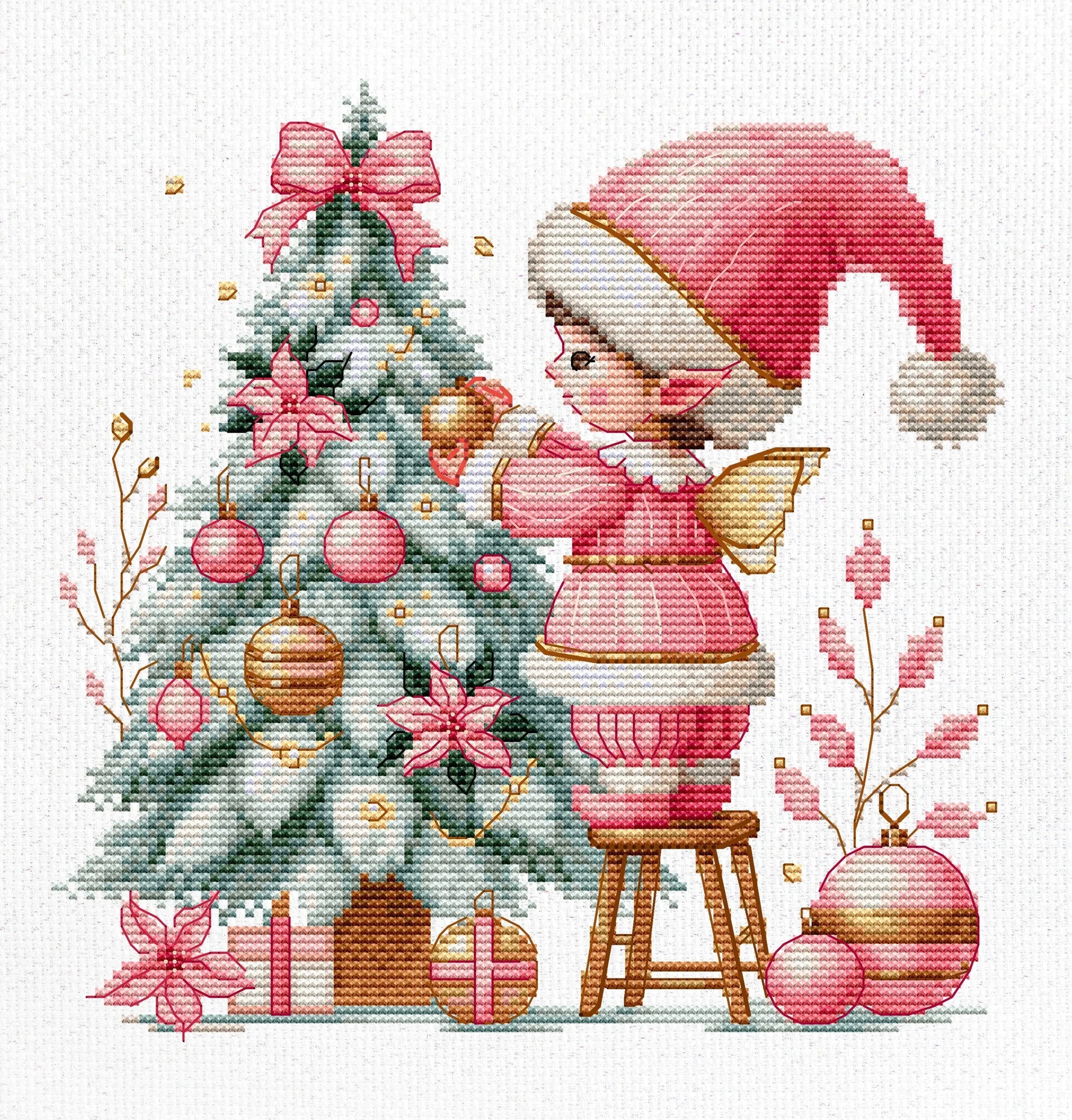 Cross Stitch Kit Luca-S - Christmas Joy, B1439
