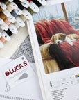 Cross Stitch Kit Luca-S GOLD - Christmas Moment, B711