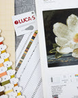 Cross Stitch Kit Luca-S GOLD -The Magnolia Dew, B713