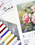 Cross Stitch Kit Luca-S GOLD - The Roses Garden, B717
