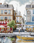 Cross Stitch Kit Luca-S GOLD - Quayside, BU5103