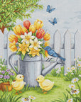 Cross Stitch Kit Luca-S - Easter Harmony, BU5106