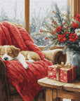 Cross Stitch Kit Luca-S GOLD - Christmas Moment, B711