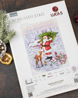 Cross Stitch Kit Luca-S - Santa With Tree, BU5098
