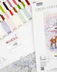 Cross Stitch Kit Luca-S - Santa With Tree, BU5098