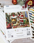 Cross Stitch Kit Luca-S GOLD- Santa Interior, BU5100