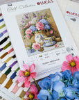 Cross Stitch Kit Luca-S GOLD - Floral Nostalgia, B725