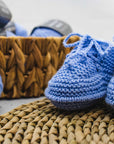 Garter Stitch Baby Booties Pattern