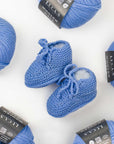 Garter Stitch Baby Booties Pattern