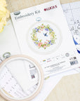 Cross Stitch Kit with Hoop Included Luca-S - In the Harmony of Spring, BC107