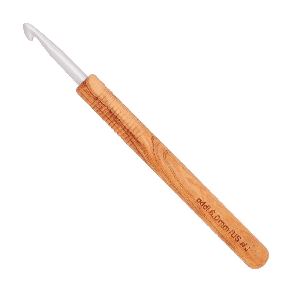 AddiNature Olive Wood Wool Crochet Needle 15cm - Luca - S Yarns