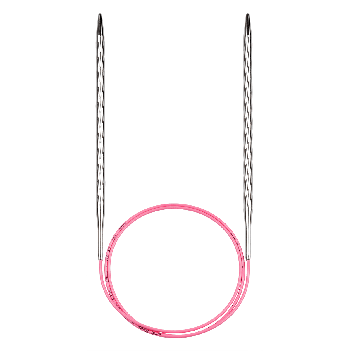 AddiUnicorn Basic Metall Rundstricknadel Circular Knitting Needle 80cm - Luca - S Yarns