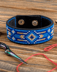 Bracelet Needlecraft Kit - Cross Stitch Kits on Leather - Luca - S Yarns