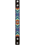 Bracelet Needlecraft Kit - Cross Stitch Kits on Leather - Luca - S Yarns