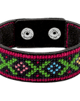 Bracelet Needlecraft Kit - Cross Stitch Kits on Leather - Luca - S Yarns