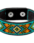 Bracelet Needlecraft Kit - Cross Stitch Kits on Leather - Luca - S Yarns