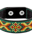 Bracelet Needlecraft Kit - Cross Stitch Kits on Leather - Luca - S Yarns
