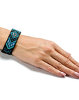 Bracelet Needlecraft Kit - Cross Stitch Kits on Leather - Luca - S Yarns