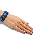 Bracelet Needlecraft Kit - Cross Stitch Kits on Leather - Luca - S Yarns