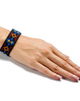 Bracelet Needlecraft Kit - Cross Stitch Kits on Leather - Luca - S Yarns