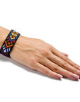 Bracelet Needlecraft Kit - Cross Stitch Kits on Leather - Luca - S Yarns