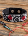 Bracelet Needlecraft Kit - Cross Stitch Kits on Leather - Luca - S Yarns