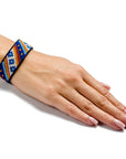 Bracelet Needlecraft Kit - Cross Stitch Kits on Leather - Luca - S Yarns