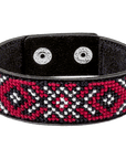 Bracelet Needlecraft Kit - Cross Stitch Kits on Leather - Luca - S Yarns