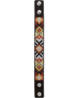 Bracelet Needlecraft Kit - Cross Stitch Kits on Leather - Luca - S Yarns
